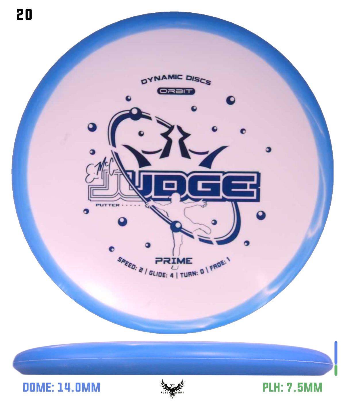 Dynamic Discs Prime Orbit EMAC Judge