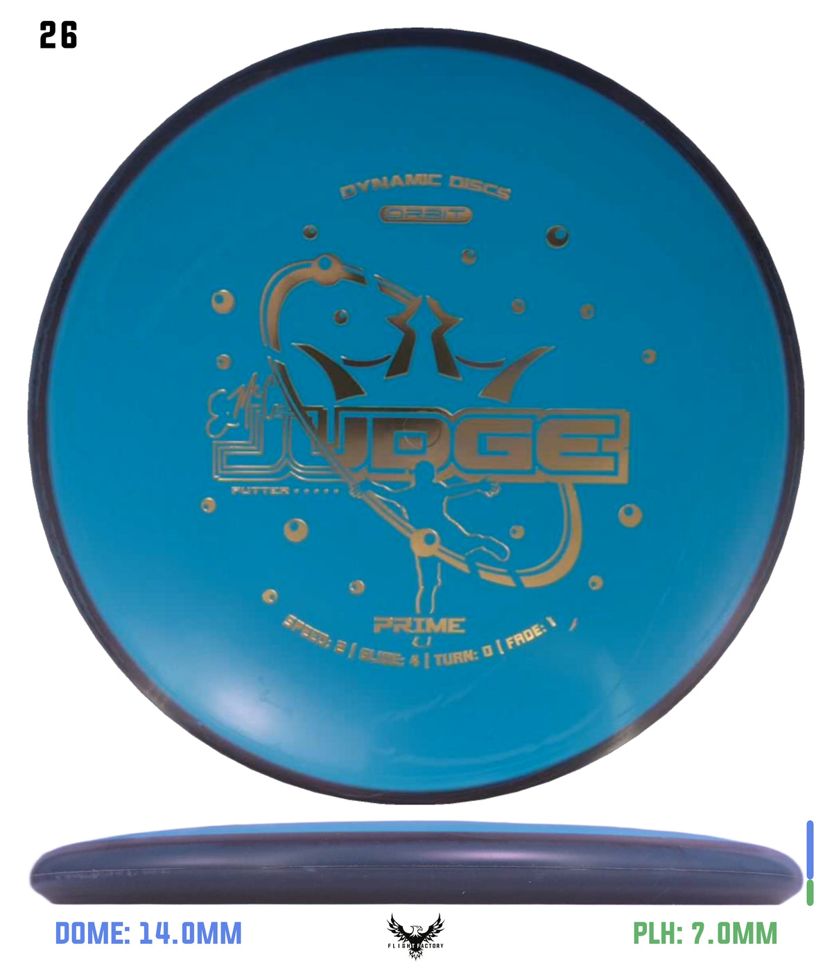 Dynamic Discs Prime Orbit EMAC Judge
