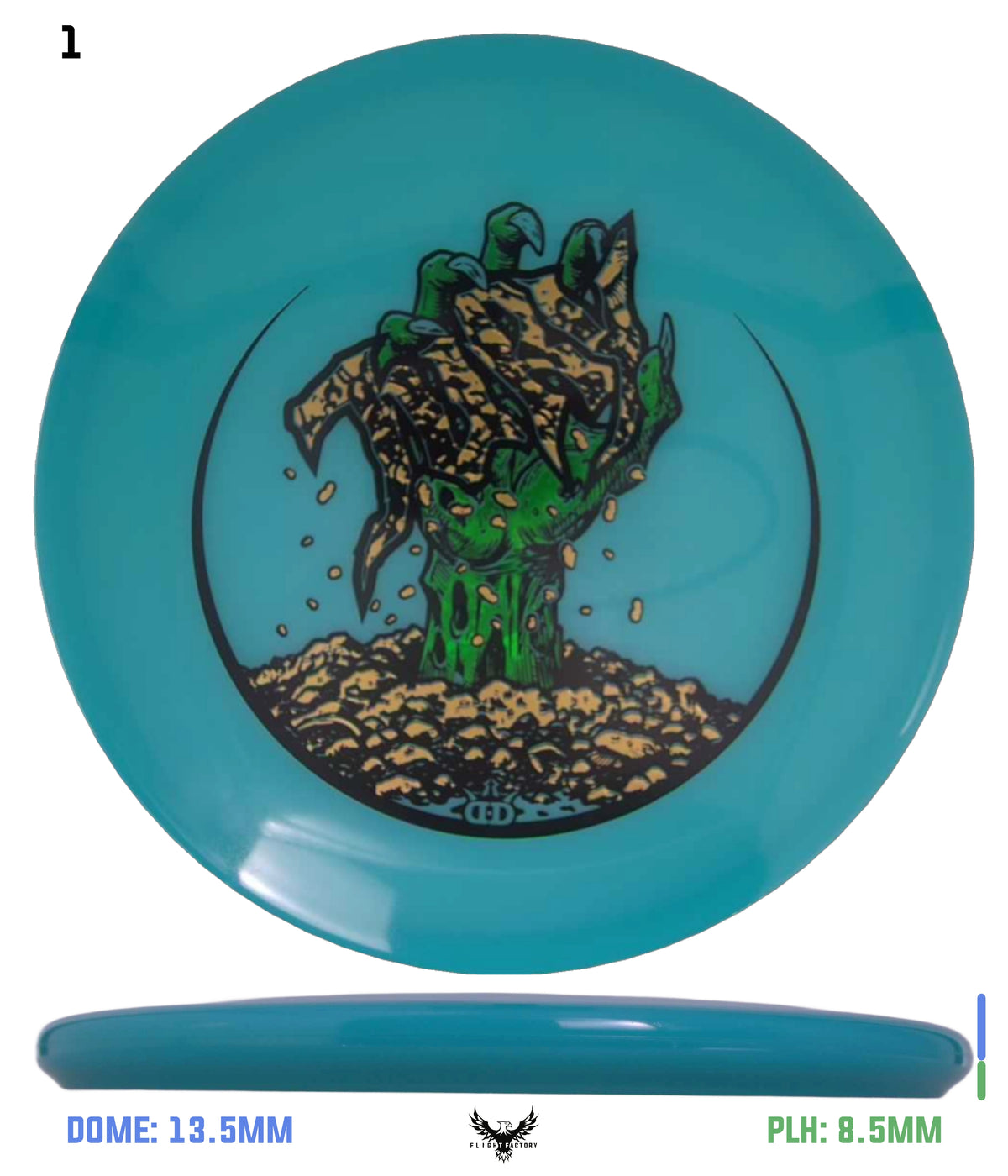 Dynamic Discs Lucid Moonshine Jury - The Haunted Jury