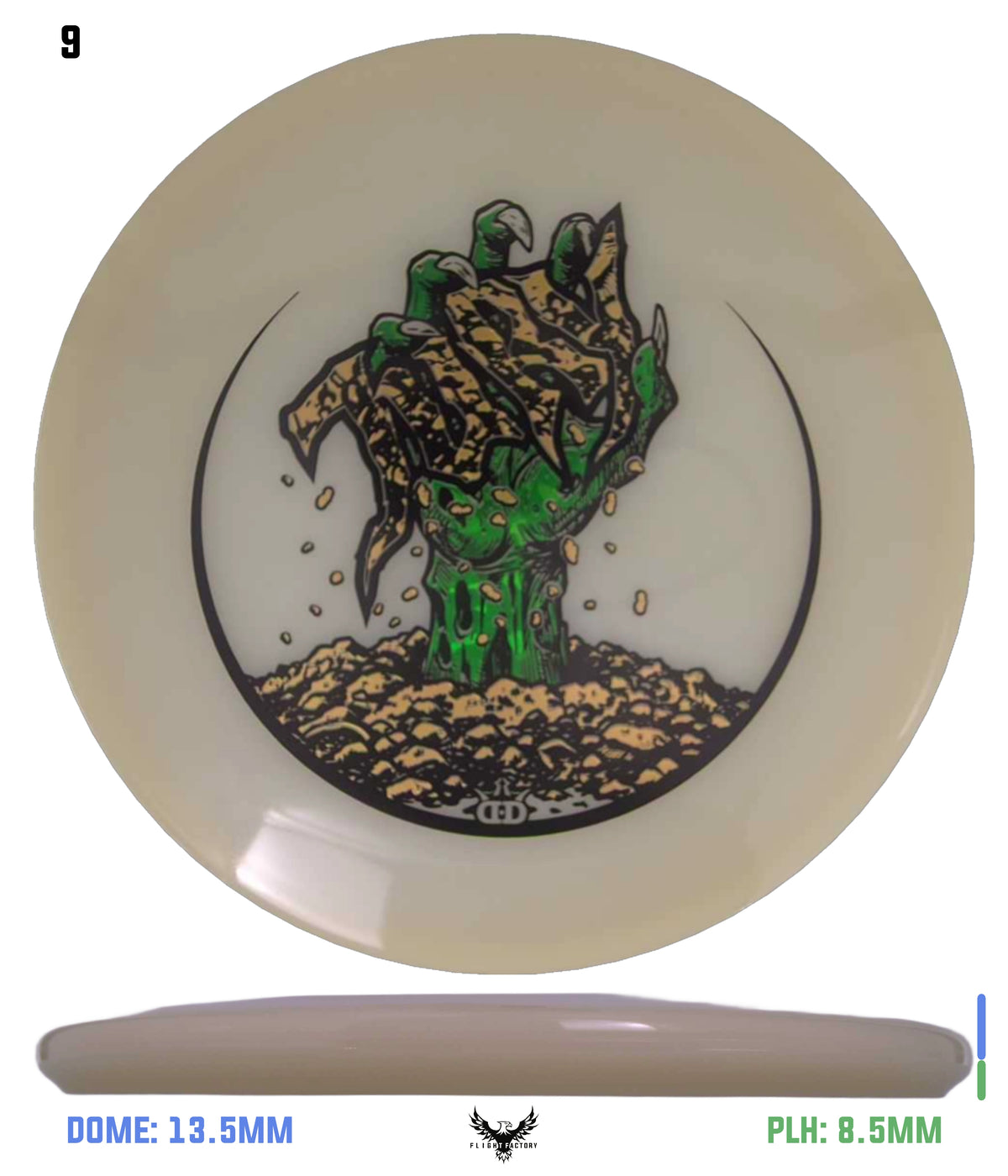 Dynamic Discs Lucid Moonshine Jury - The Haunted Jury