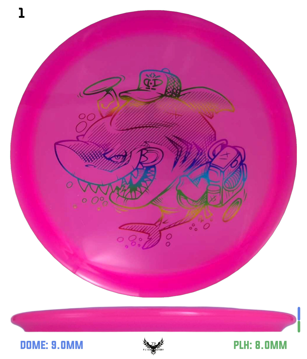 Dynamic Discs Fluid Justice - Caddyshark