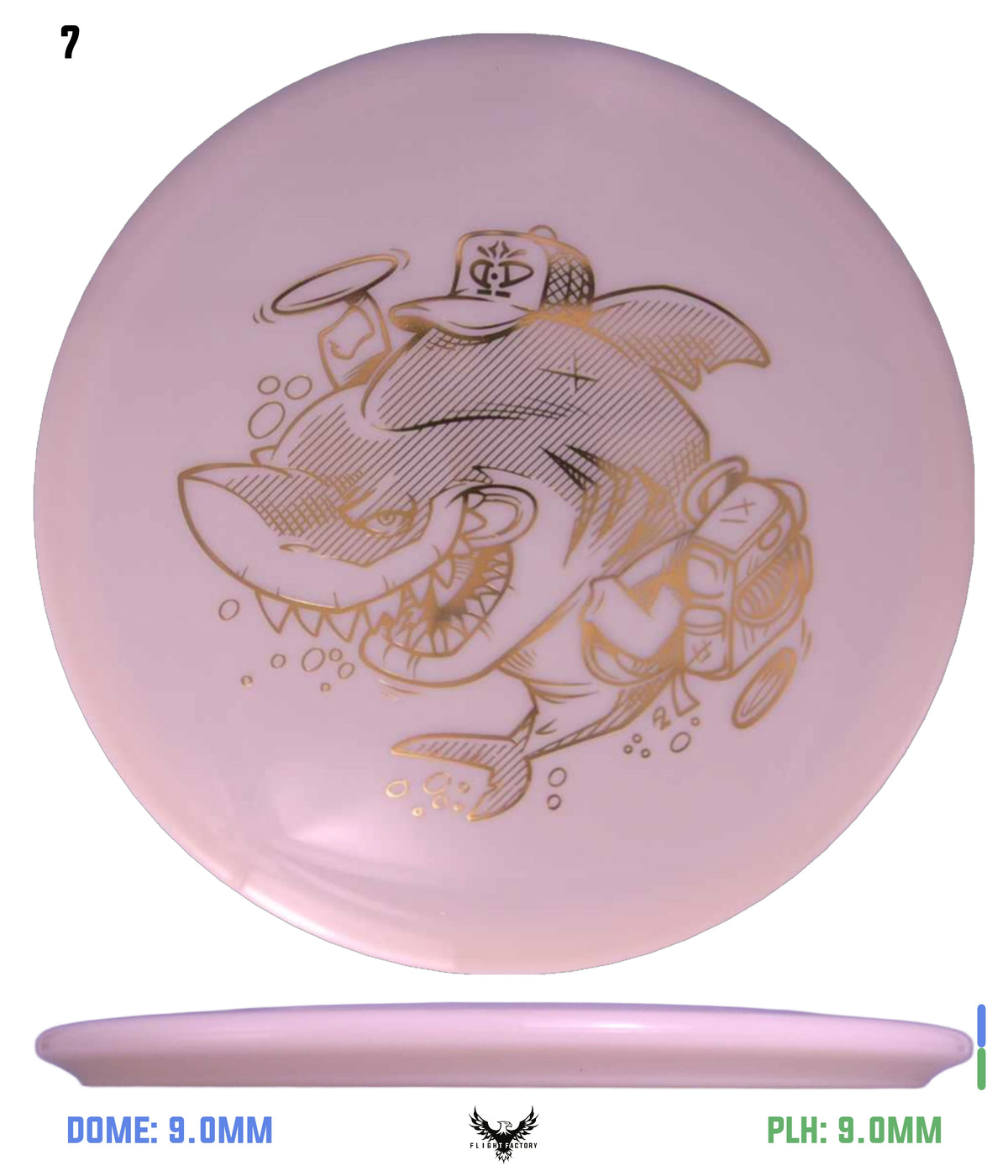 Dynamic Discs Fluid Justice - Caddyshark