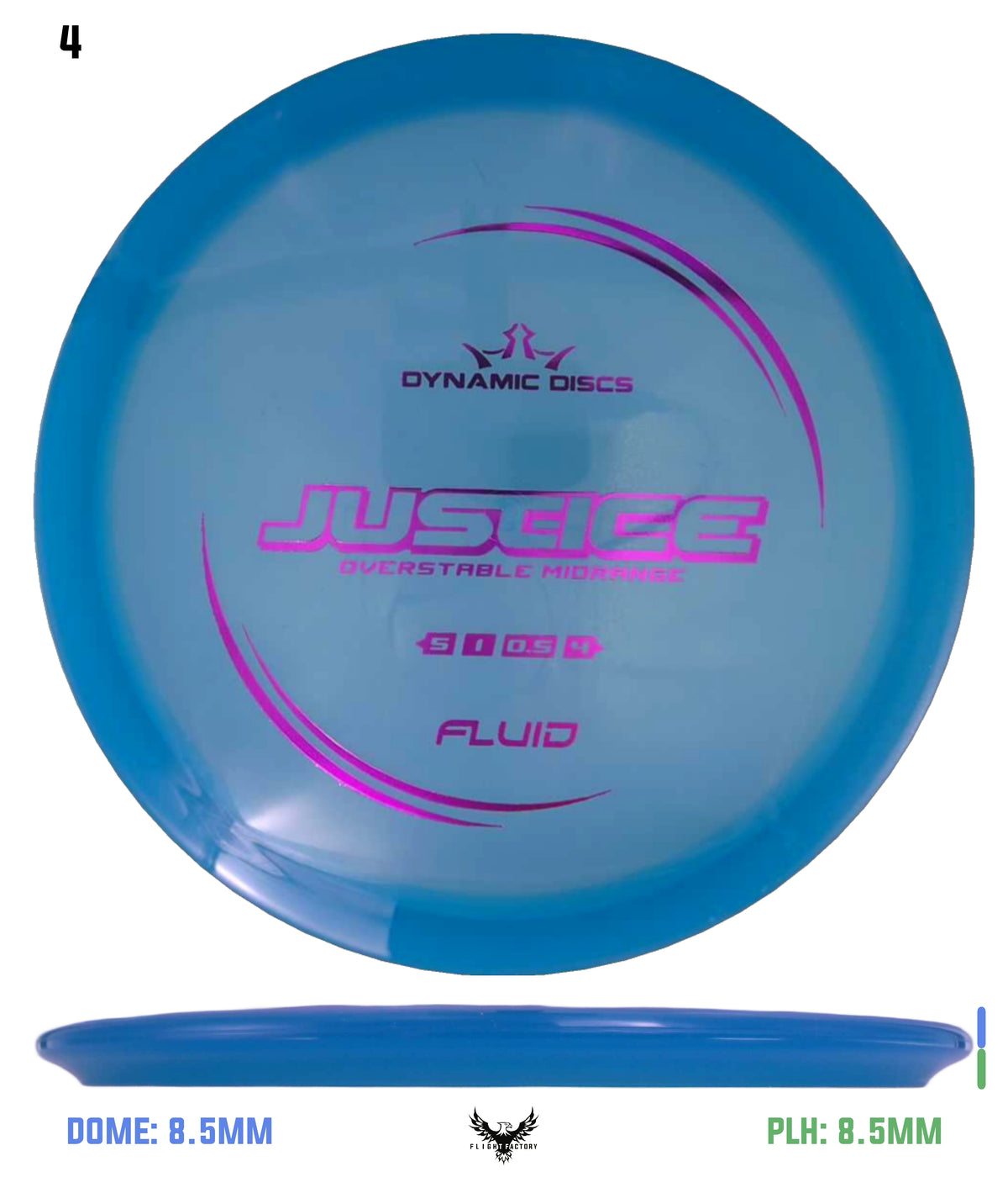 Dynamic Discs Fluid Justice