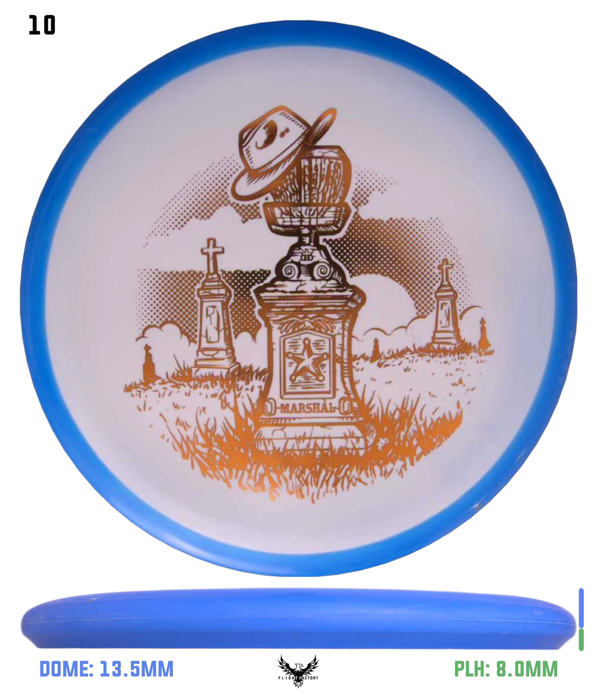 Dynamic Discs Classic Soft Orbit Marshal - Marshal&#39;s Last Ride