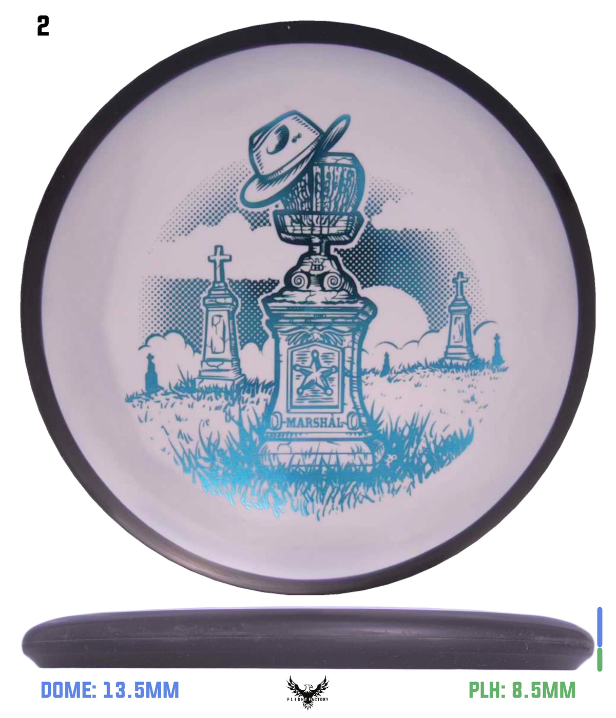 Dynamic Discs Classic Soft Orbit Marshal - Marshal&#39;s Last Ride