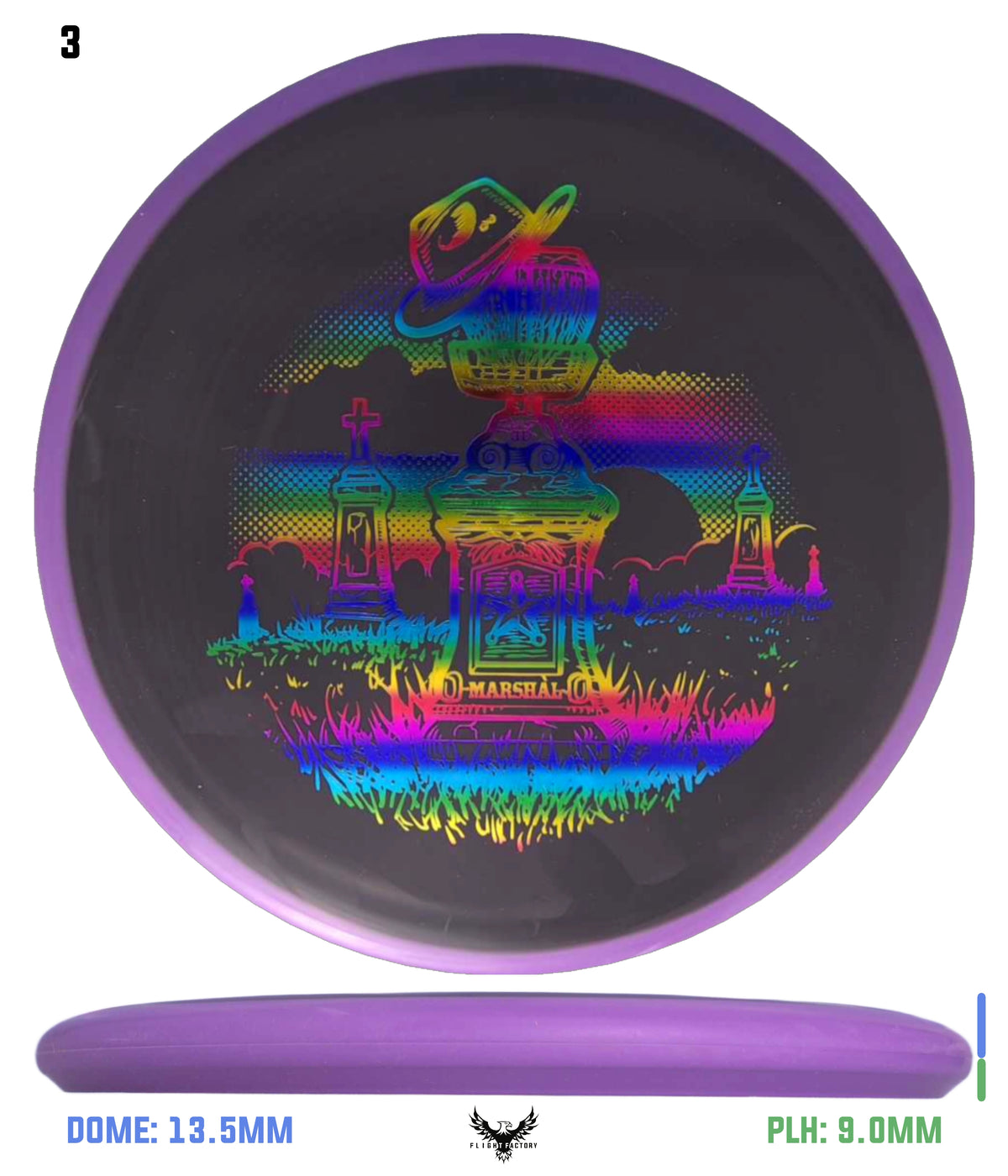 Dynamic Discs Classic Soft Orbit Marshal - Marshal&#39;s Last Ride