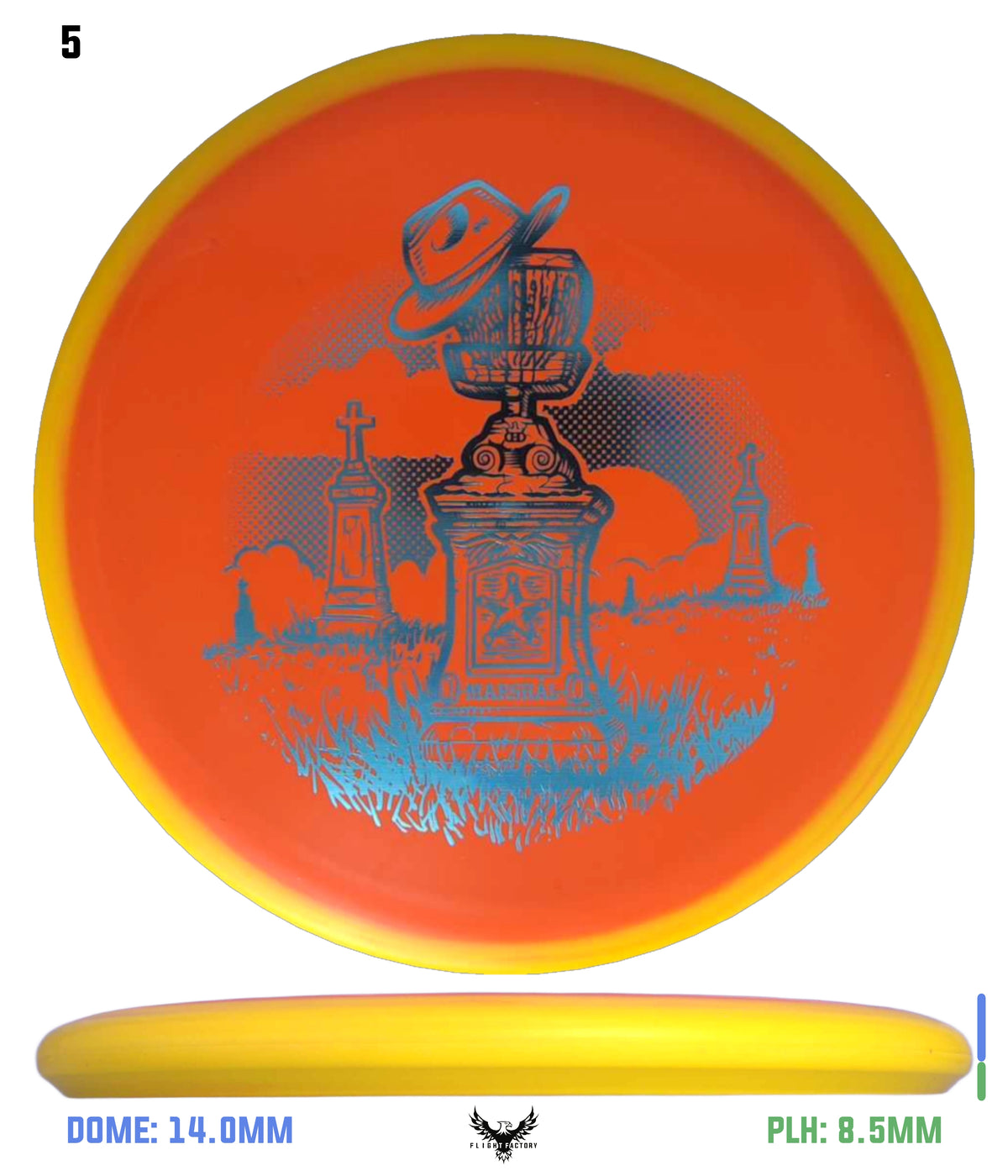 Dynamic Discs Classic Soft Orbit Marshal - Marshal&#39;s Last Ride