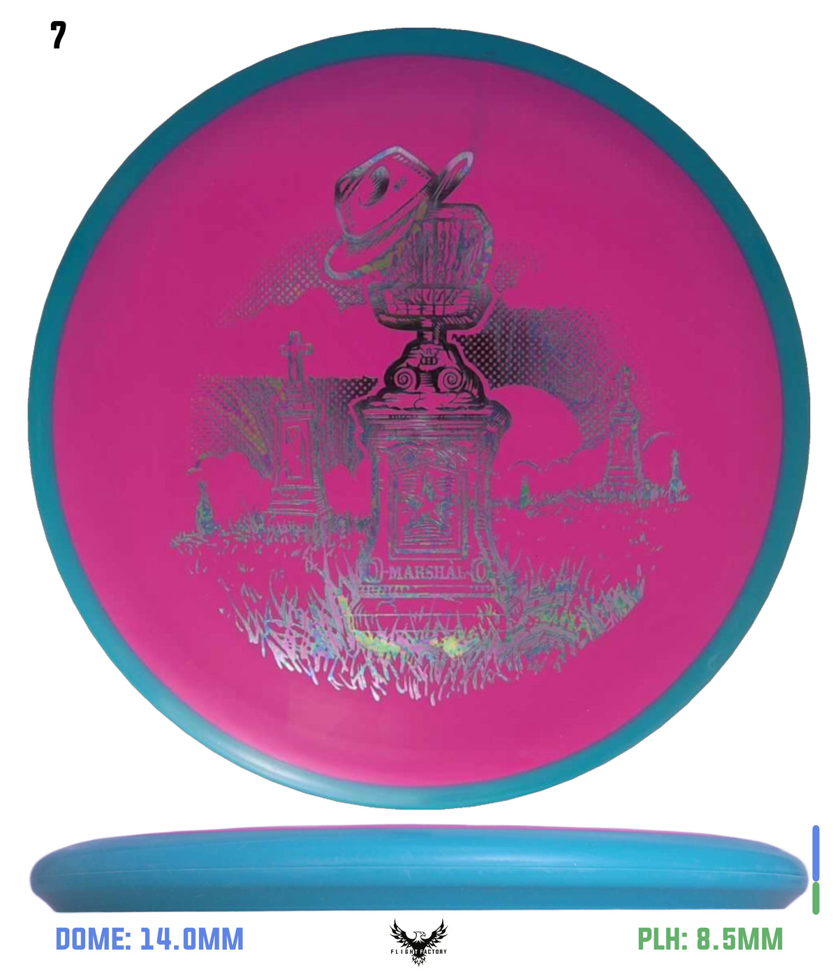 Dynamic Discs Classic Soft Orbit Marshal - Marshal&#39;s Last Ride