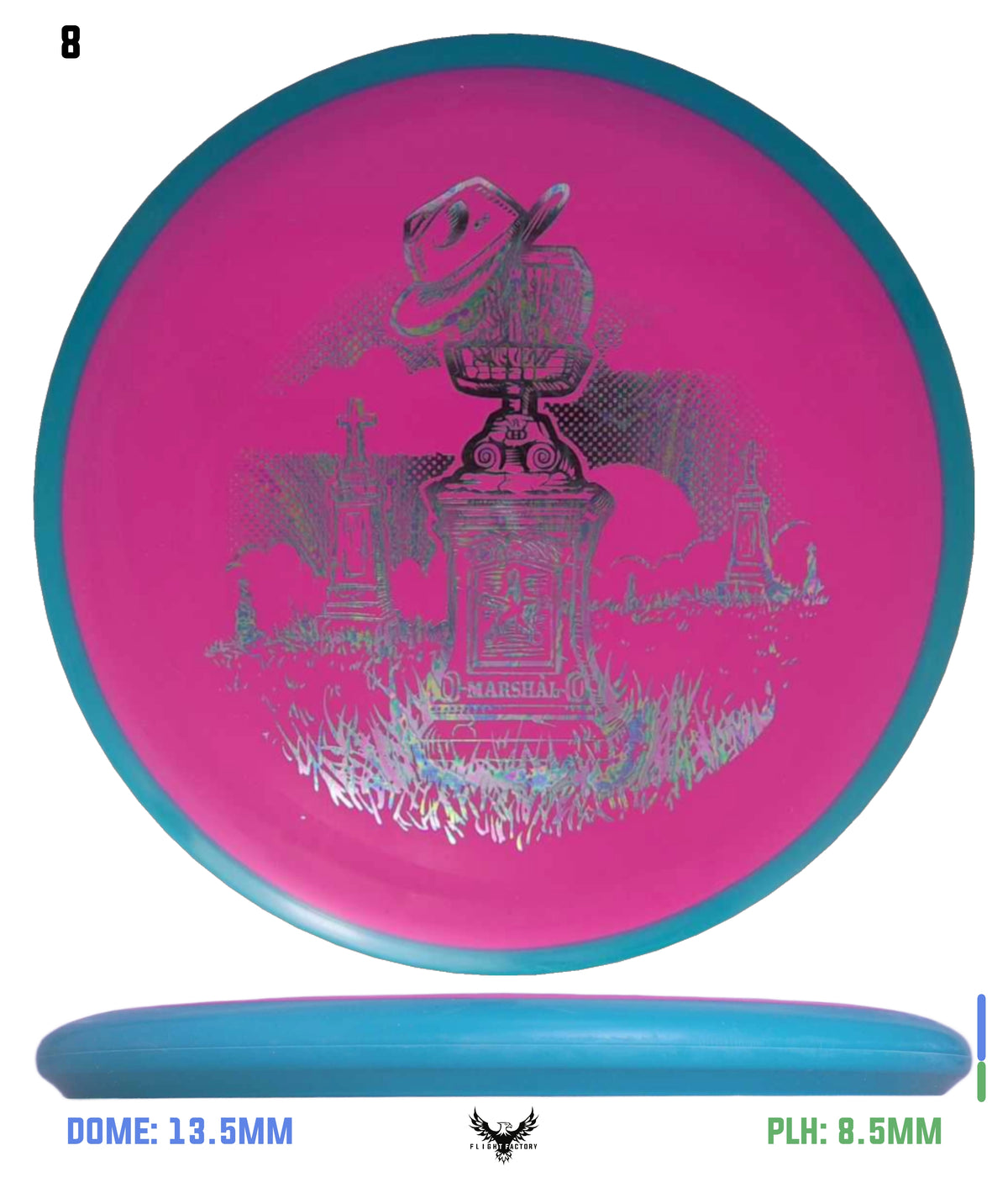 Dynamic Discs Classic Soft Orbit Marshal - Marshal&#39;s Last Ride