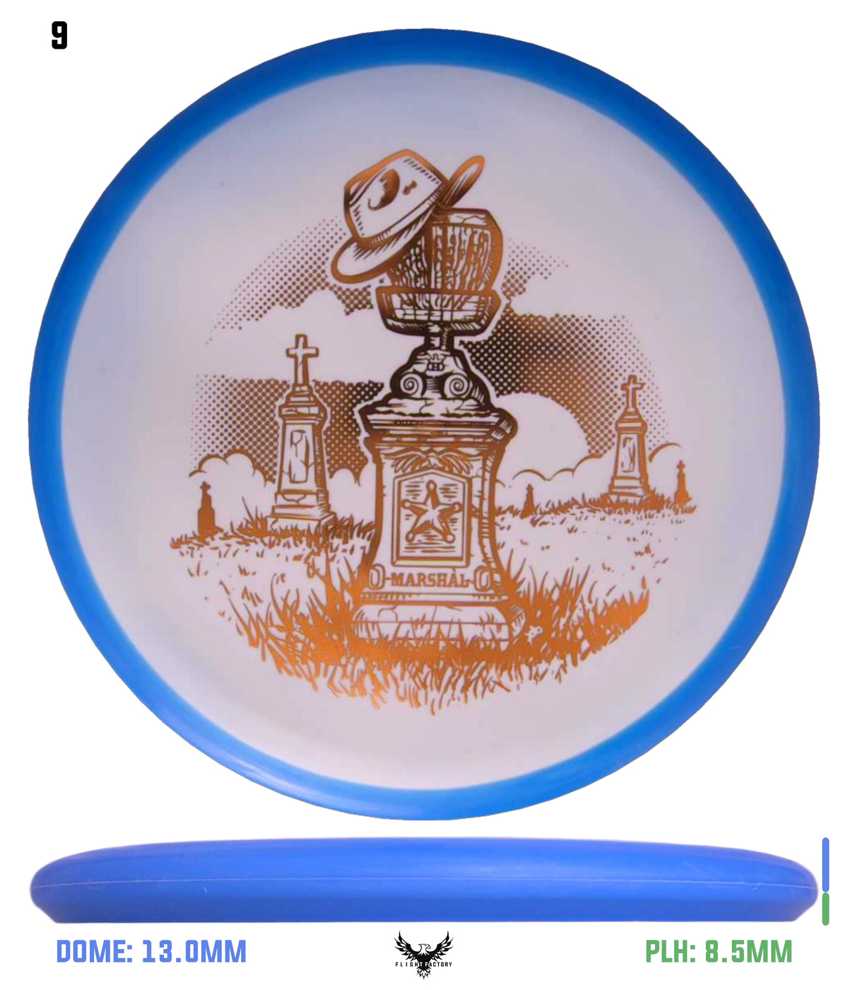 Dynamic Discs Classic Soft Orbit Marshal - Marshal&#39;s Last Ride