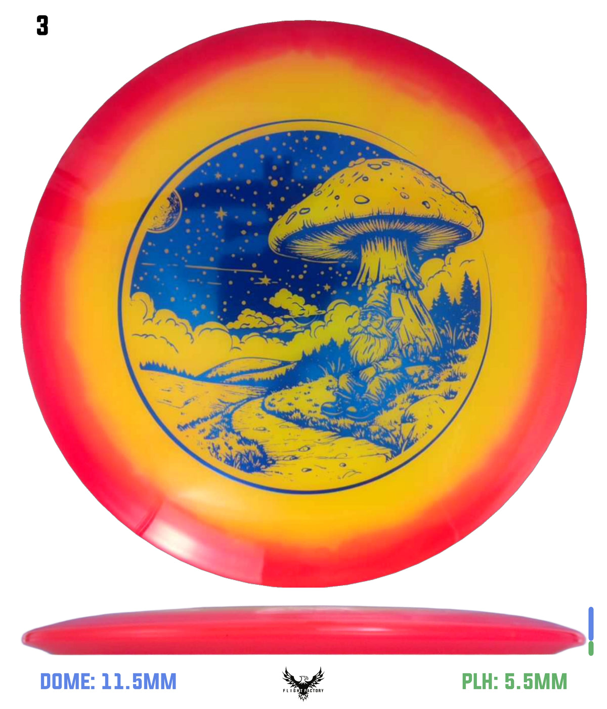 Dynamic Discs Lucid-X Orbit Maverick -Gnome Stargazer