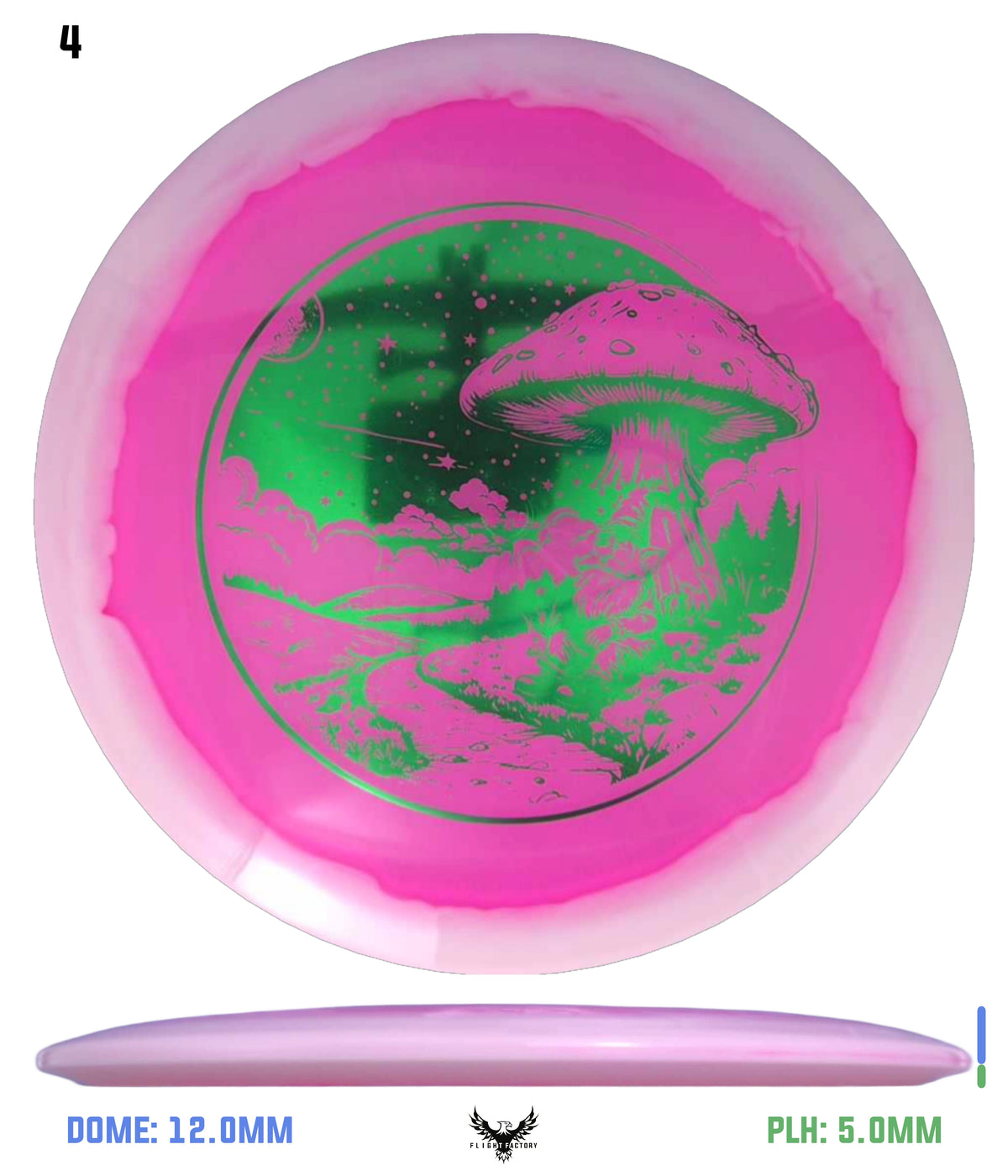 Dynamic Discs Lucid-X Orbit Maverick -Gnome Stargazer