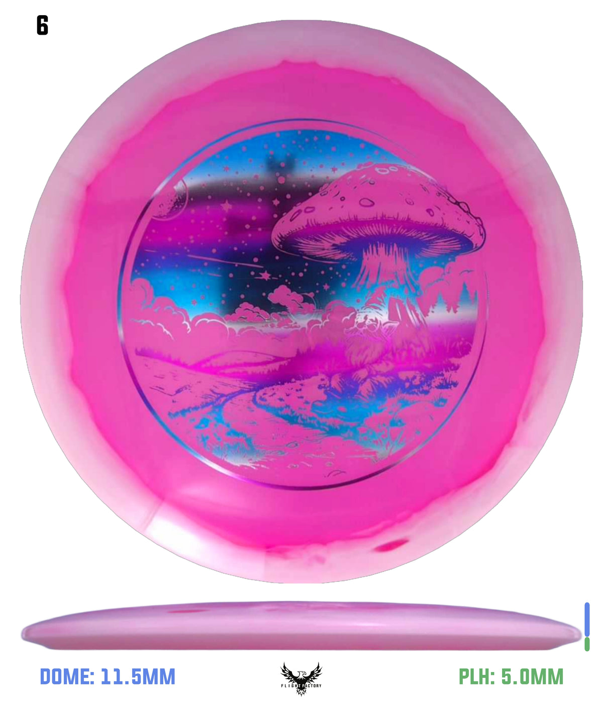 Dynamic Discs Lucid-X Orbit Maverick -Gnome Stargazer