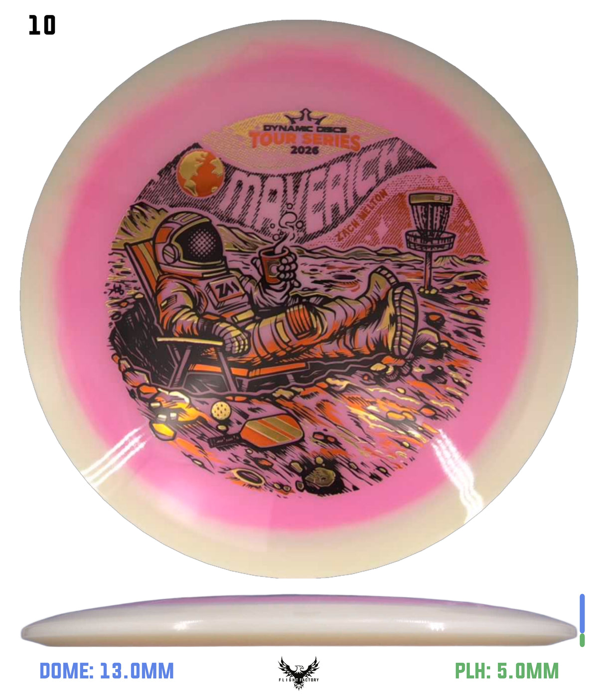 Dynamic Discs Lucid-X Moonshine Orbit Maverick - Zach Melton Team Series 2026