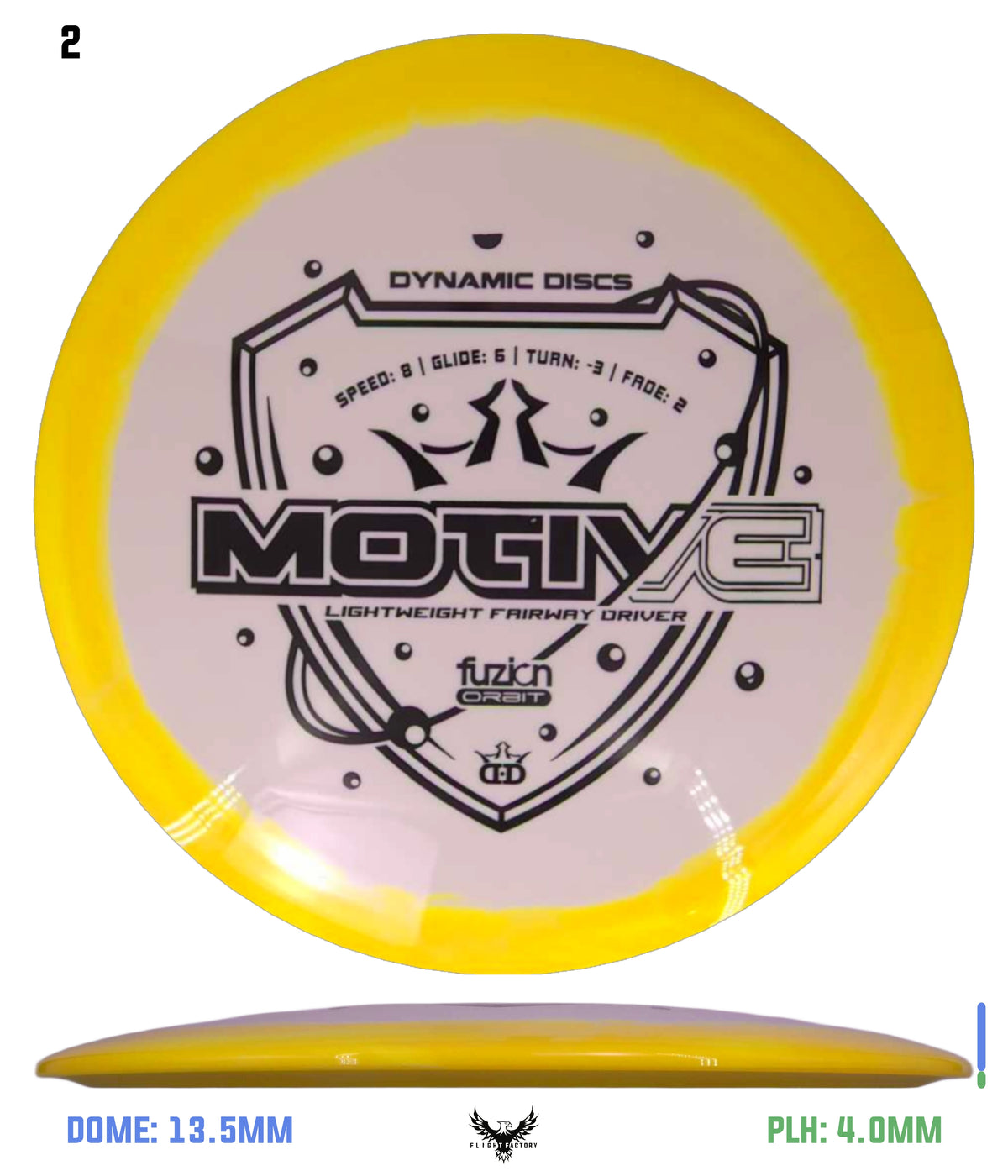 Dynamic Discs Fuzion Orbit Motive