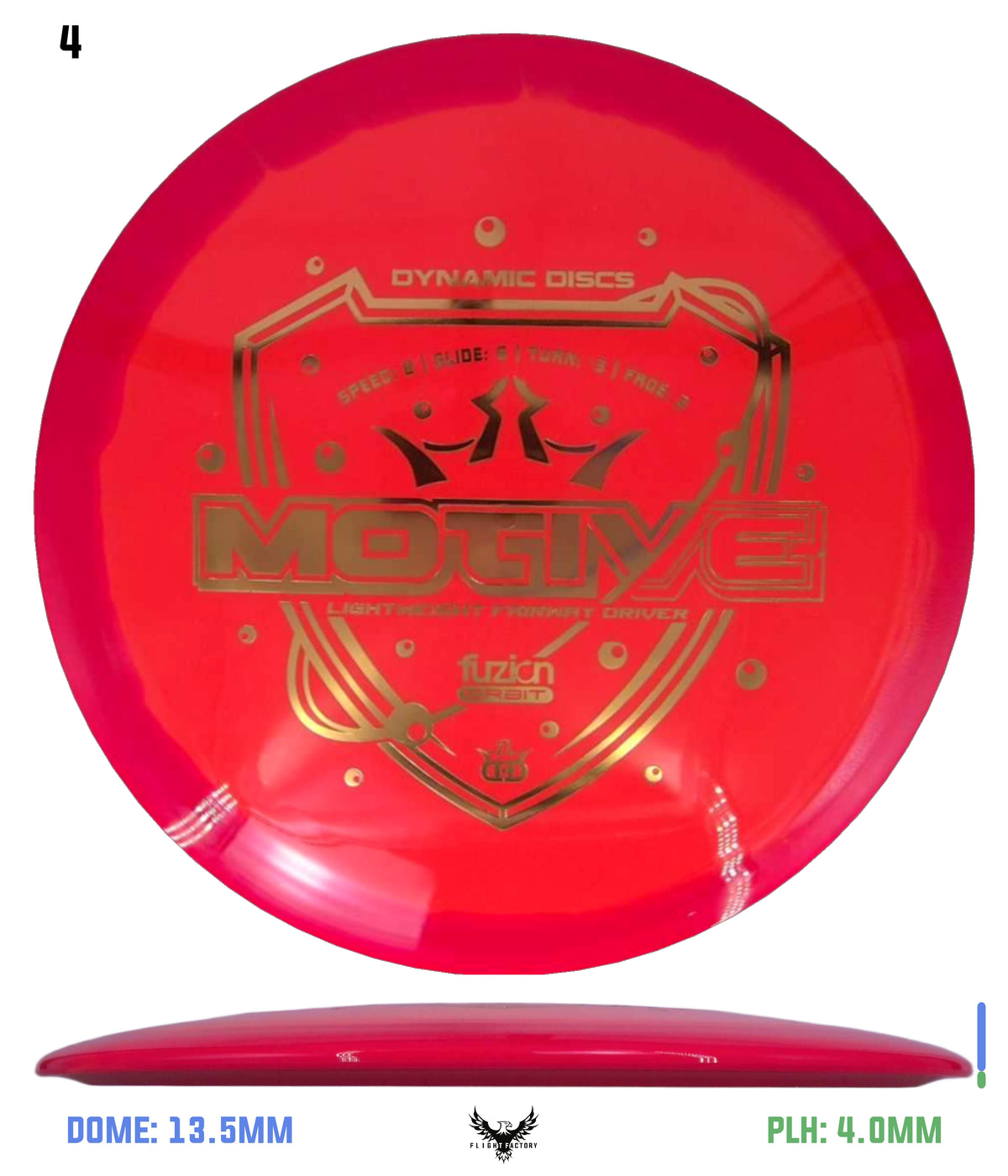 Dynamic Discs Fuzion Orbit Motive