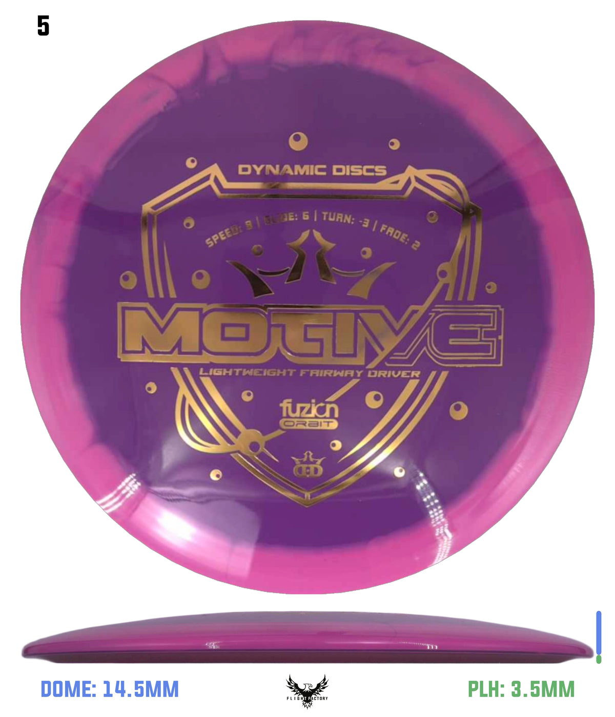 Dynamic Discs Fuzion Orbit Motive