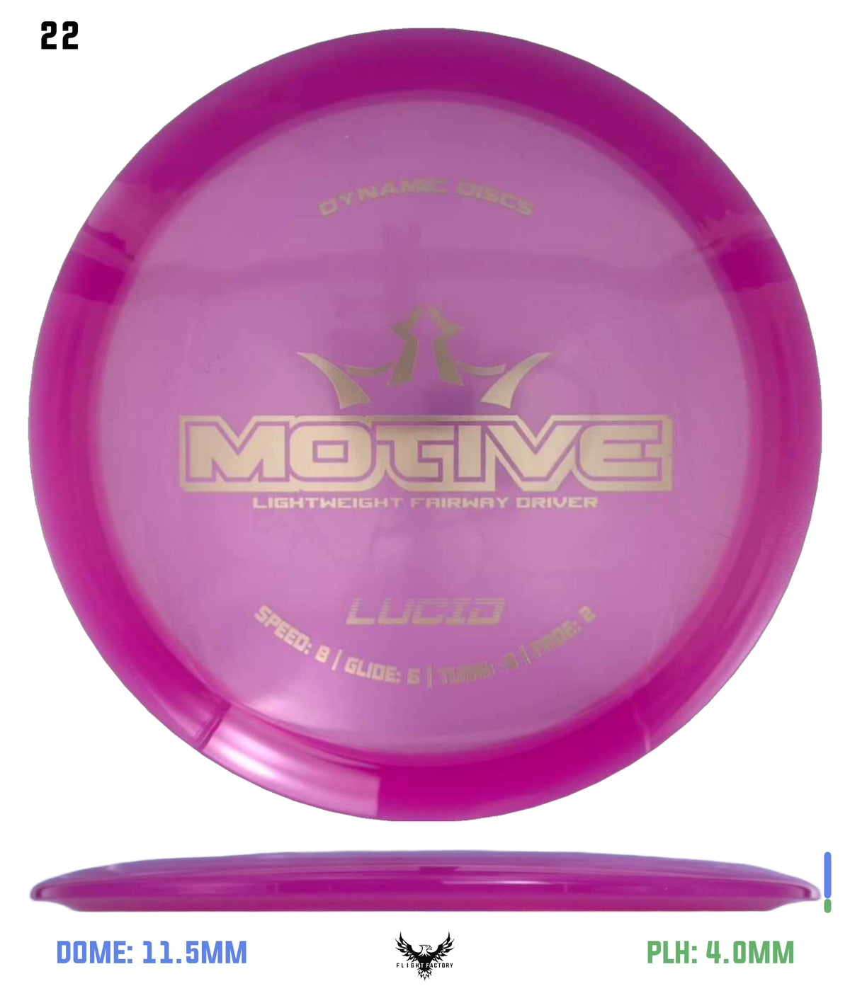 Dynamic Discs Lucid Motive