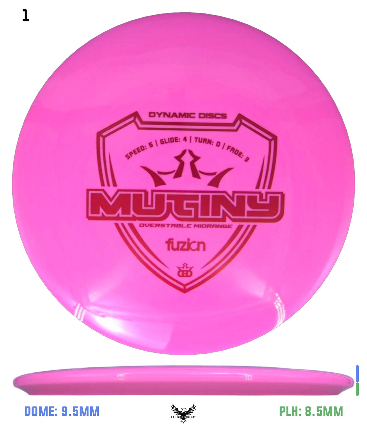Dynamic Discs Fuzion Mutiny