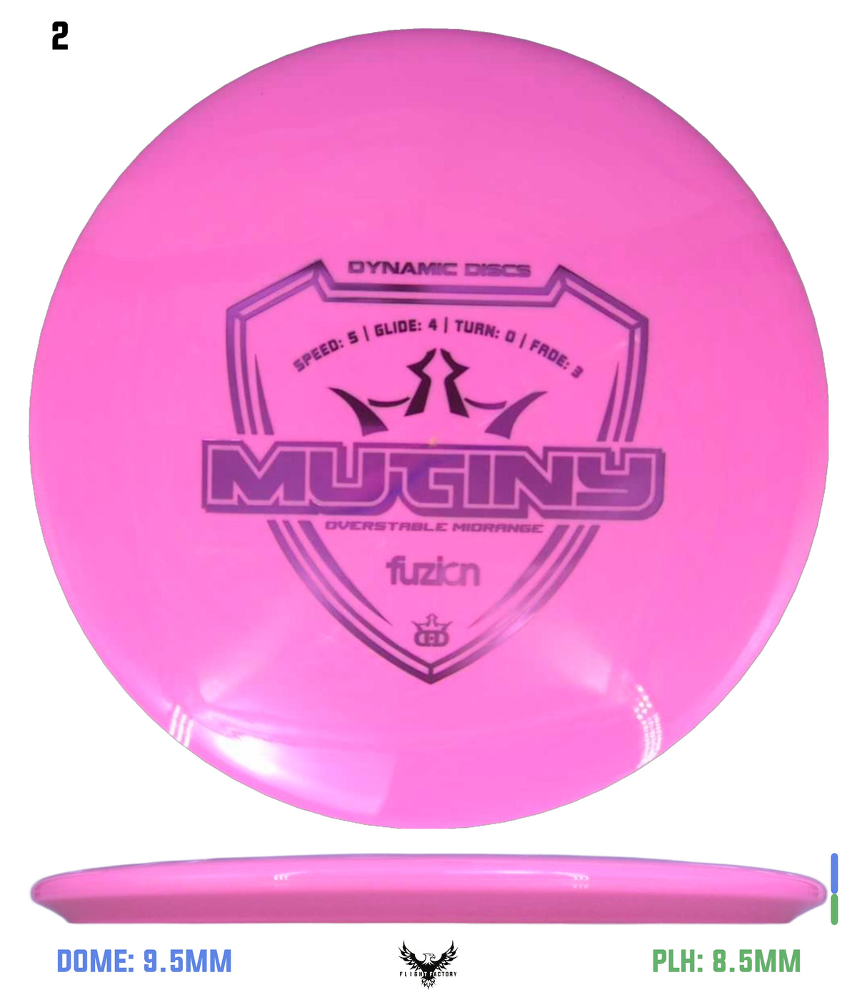 Dynamic Discs Fuzion Mutiny