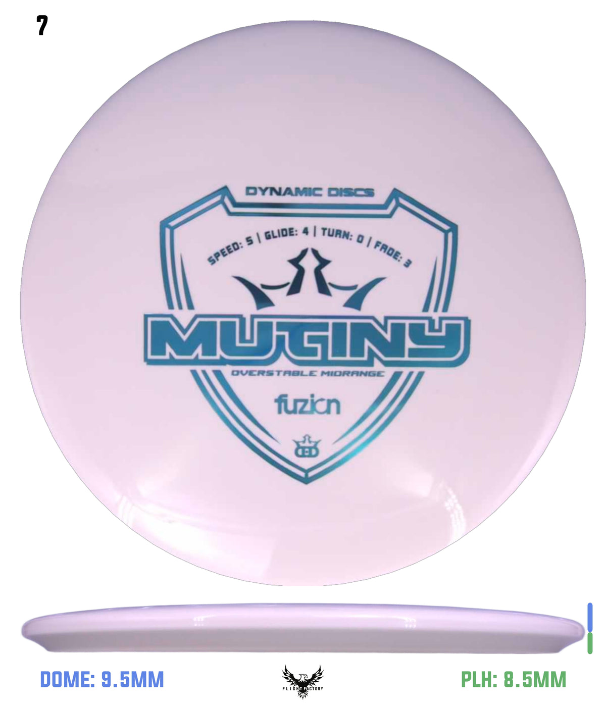 Dynamic Discs Fuzion Mutiny