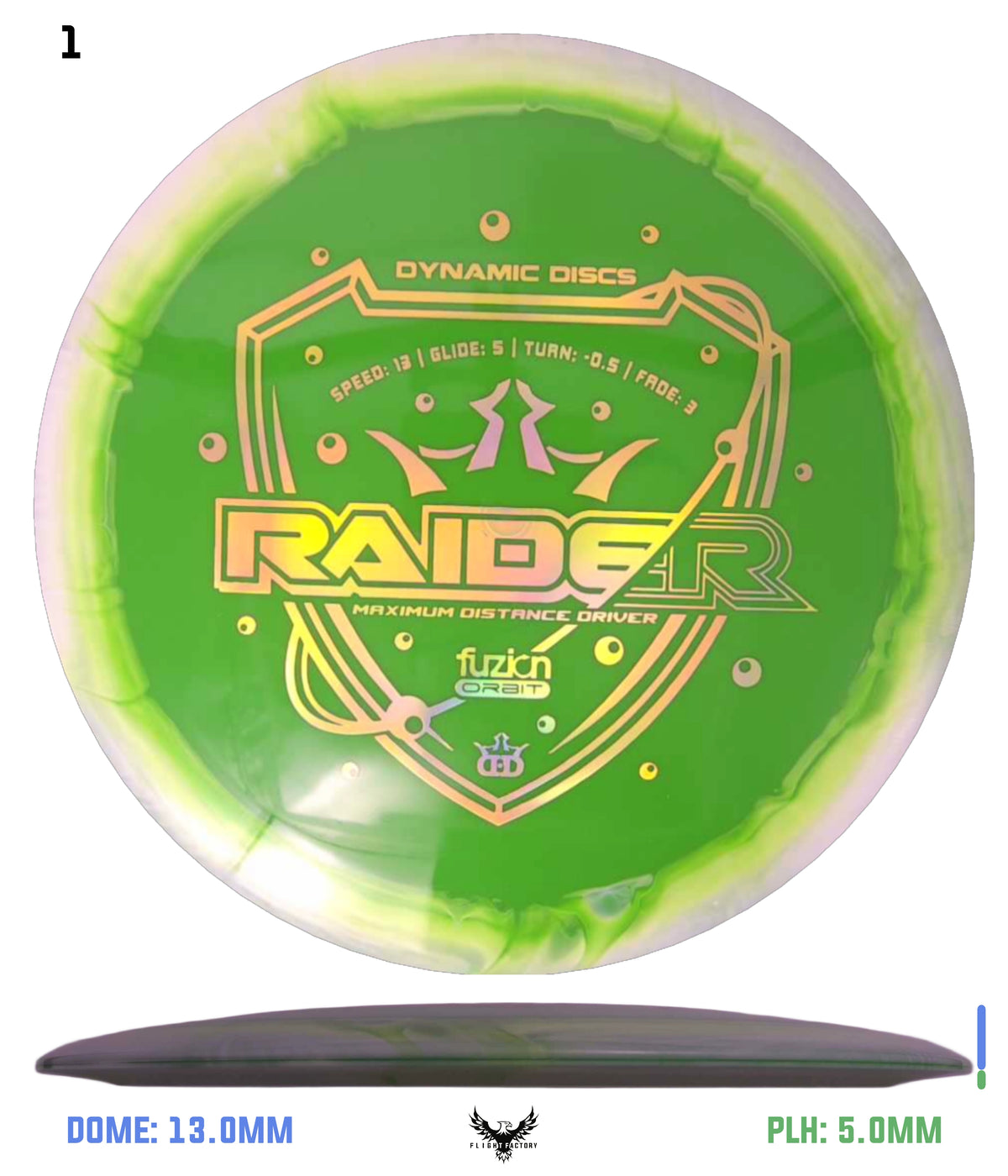 Dynamic Discs Fuzion Orbit Raider