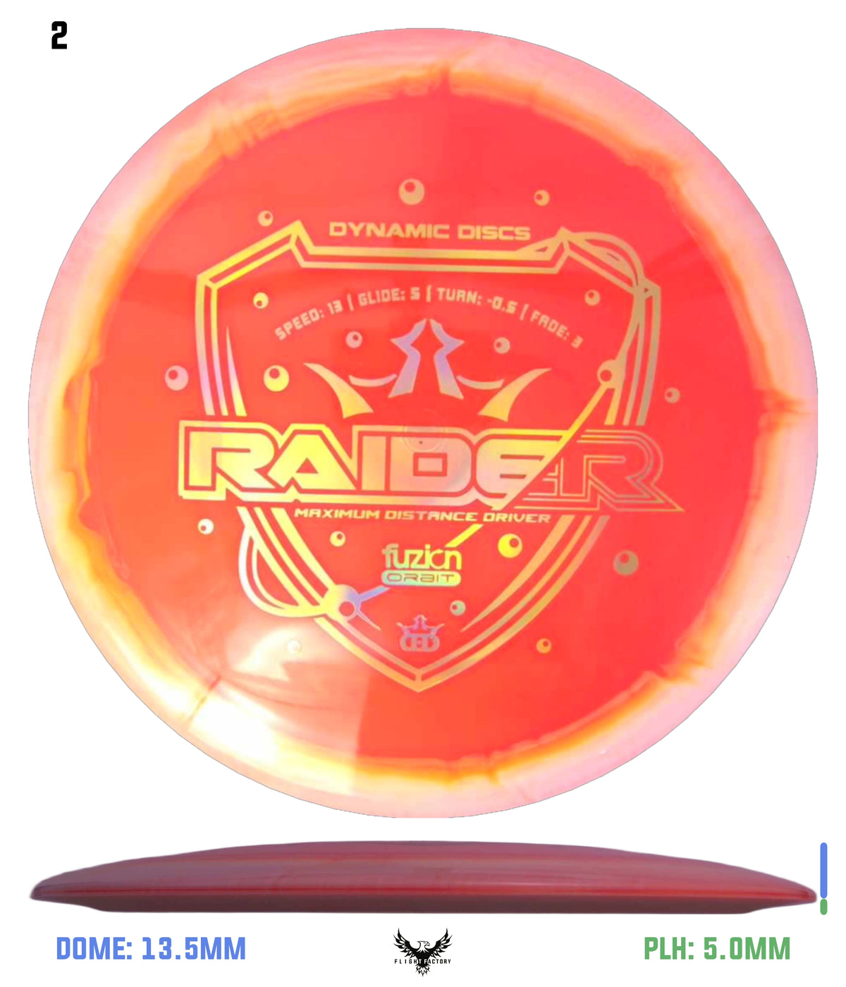 Dynamic Discs Fuzion Orbit Raider