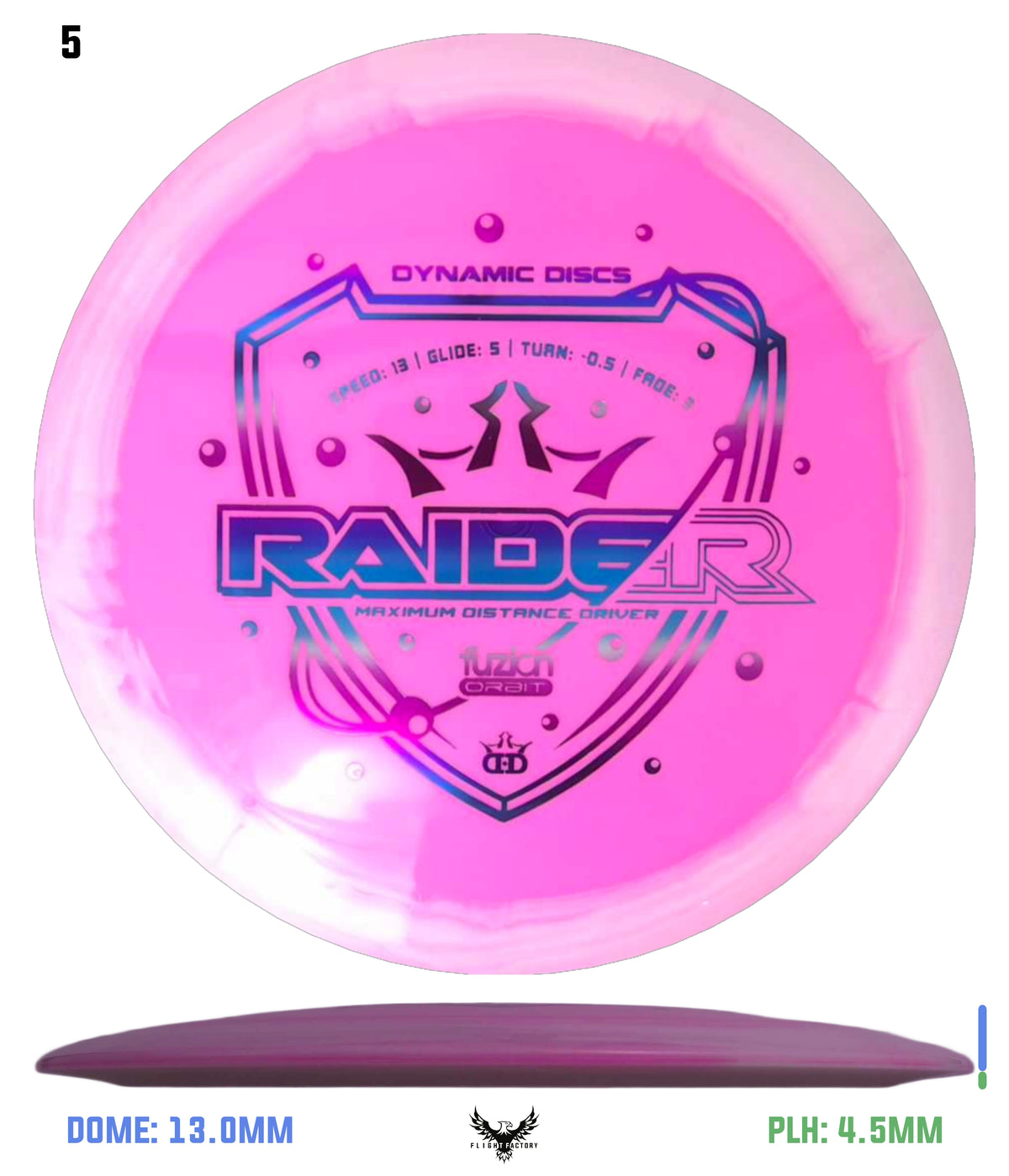 Dynamic Discs Fuzion Orbit Raider