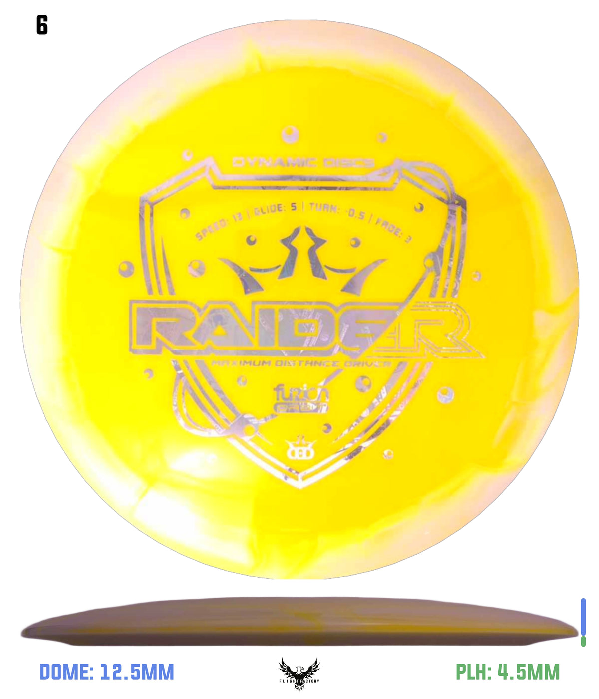 Dynamic Discs Fuzion Orbit Raider