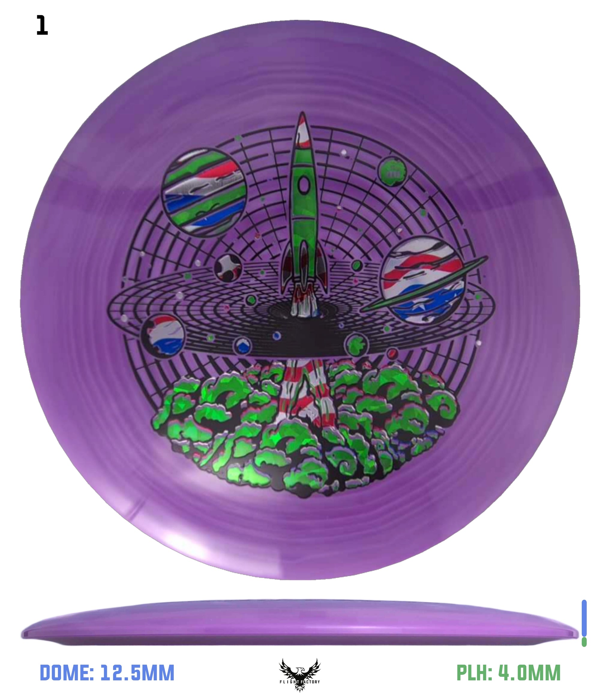 Dynamic Discs Fuzion Swirl Renegade