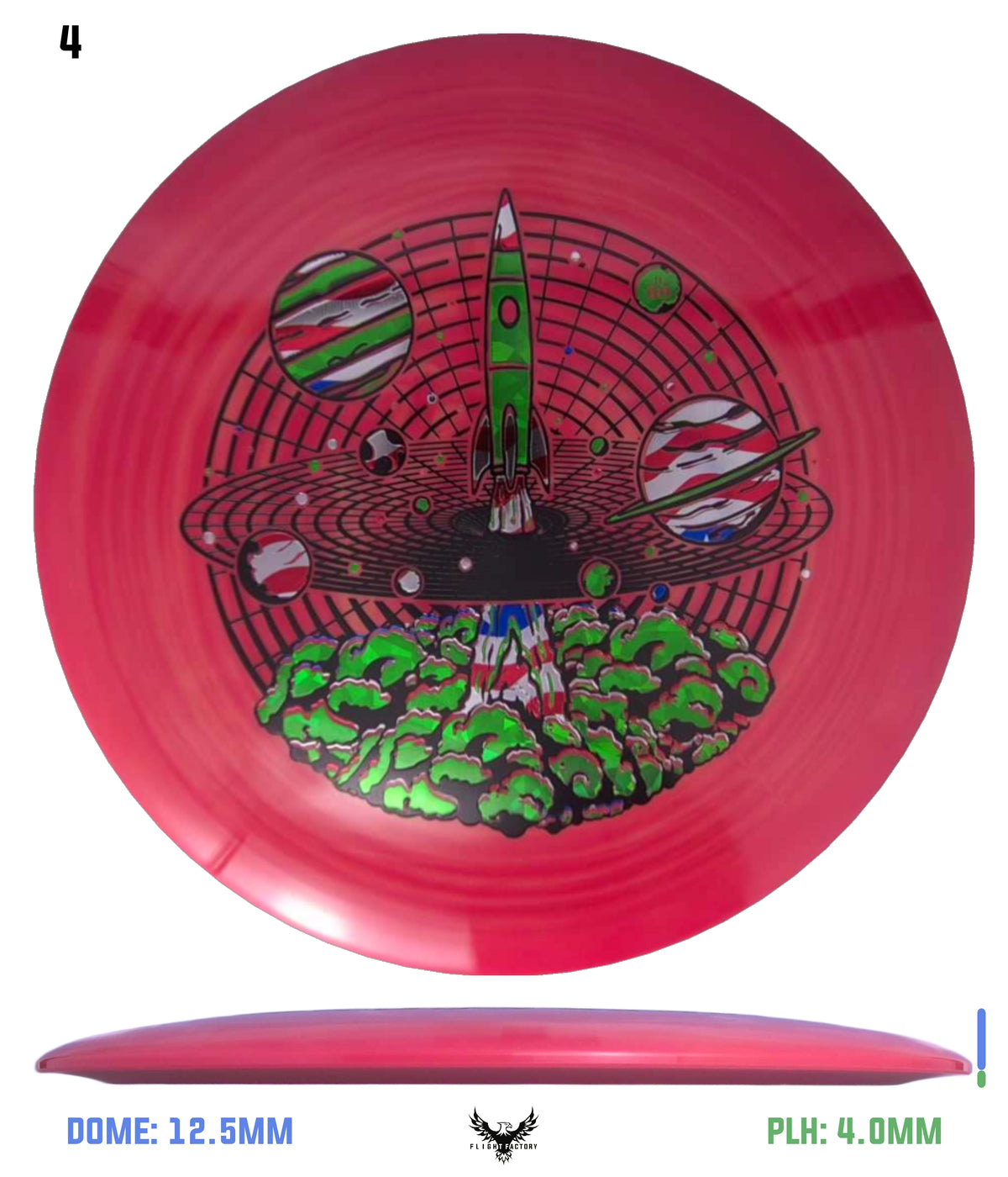 Dynamic Discs Fuzion Swirl Renegade