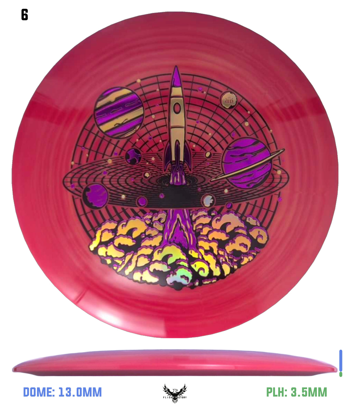 Dynamic Discs Fuzion Swirl Renegade