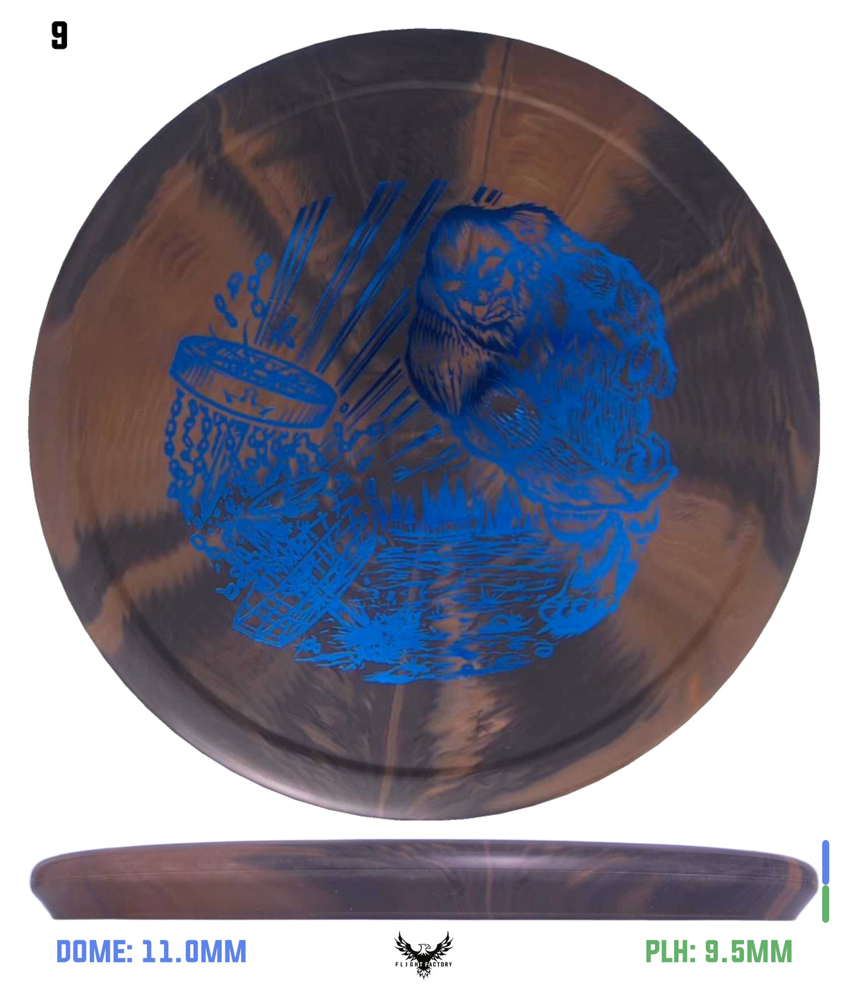 Dynamic Discs Classic Blend Burst Slammer - Slamsquatch