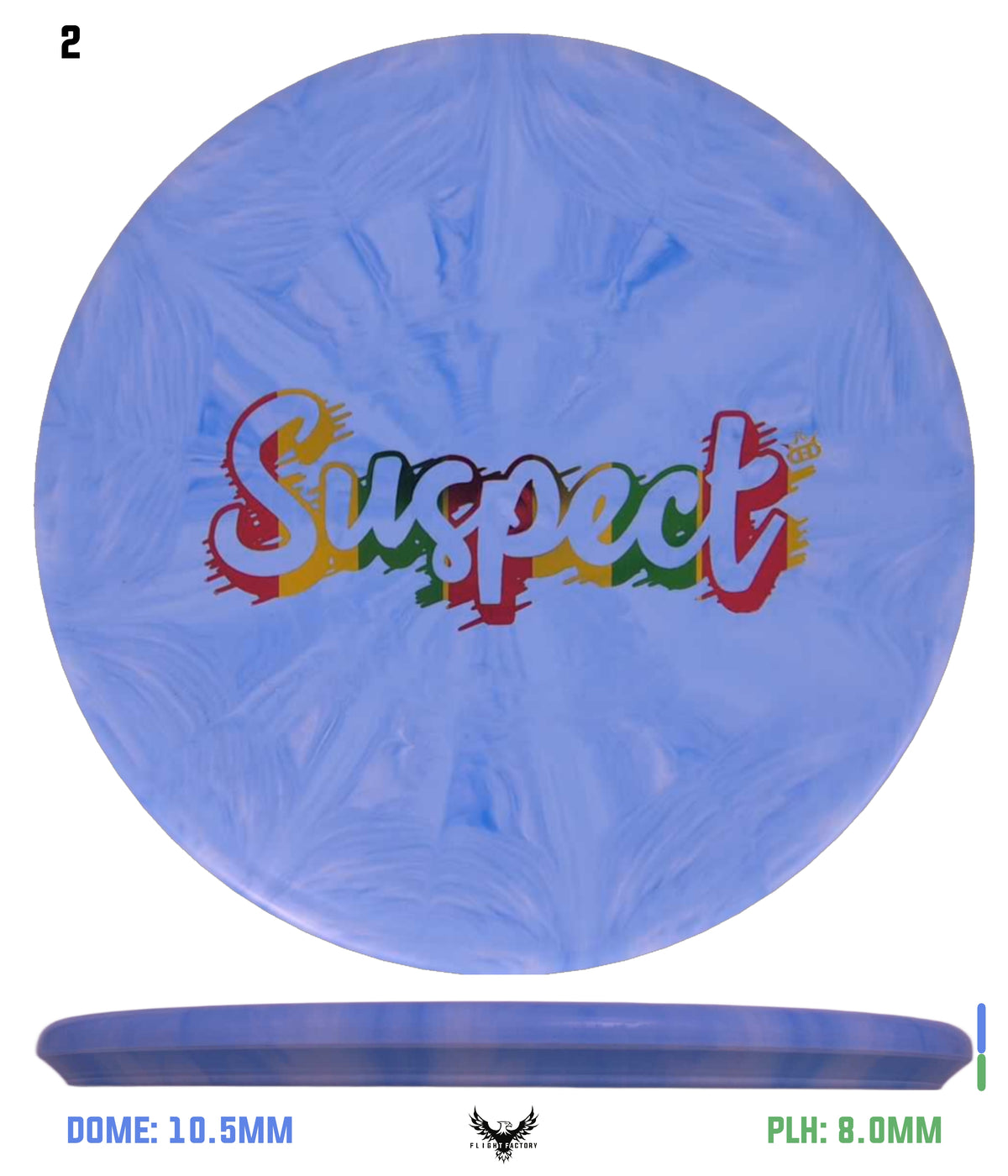 Dynamic Discs Classic Blend Burst Suspect - Scribble