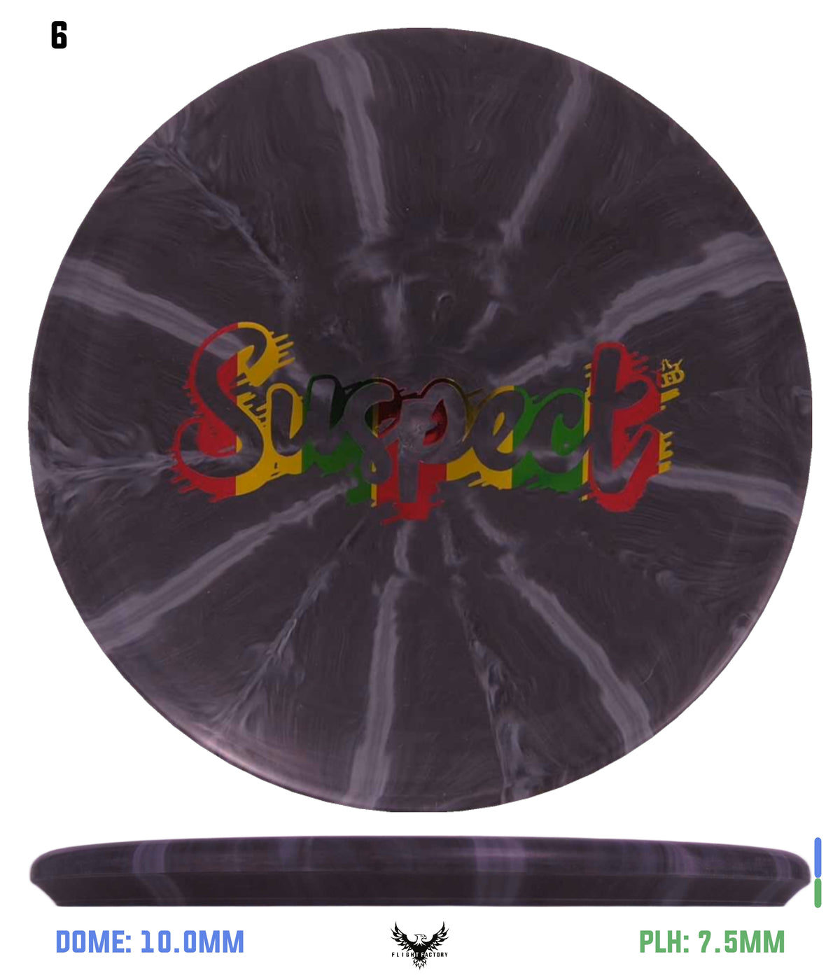 Dynamic Discs Classic Blend Burst Suspect - Scribble
