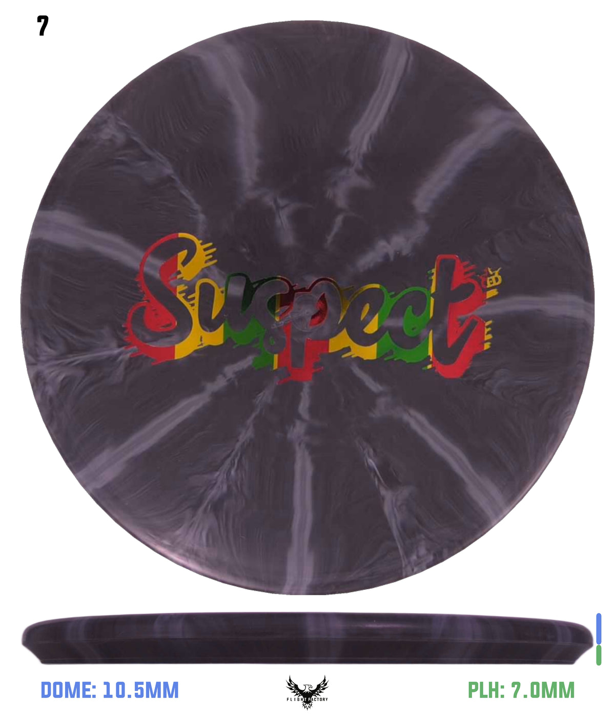 Dynamic Discs Classic Blend Burst Suspect - Scribble