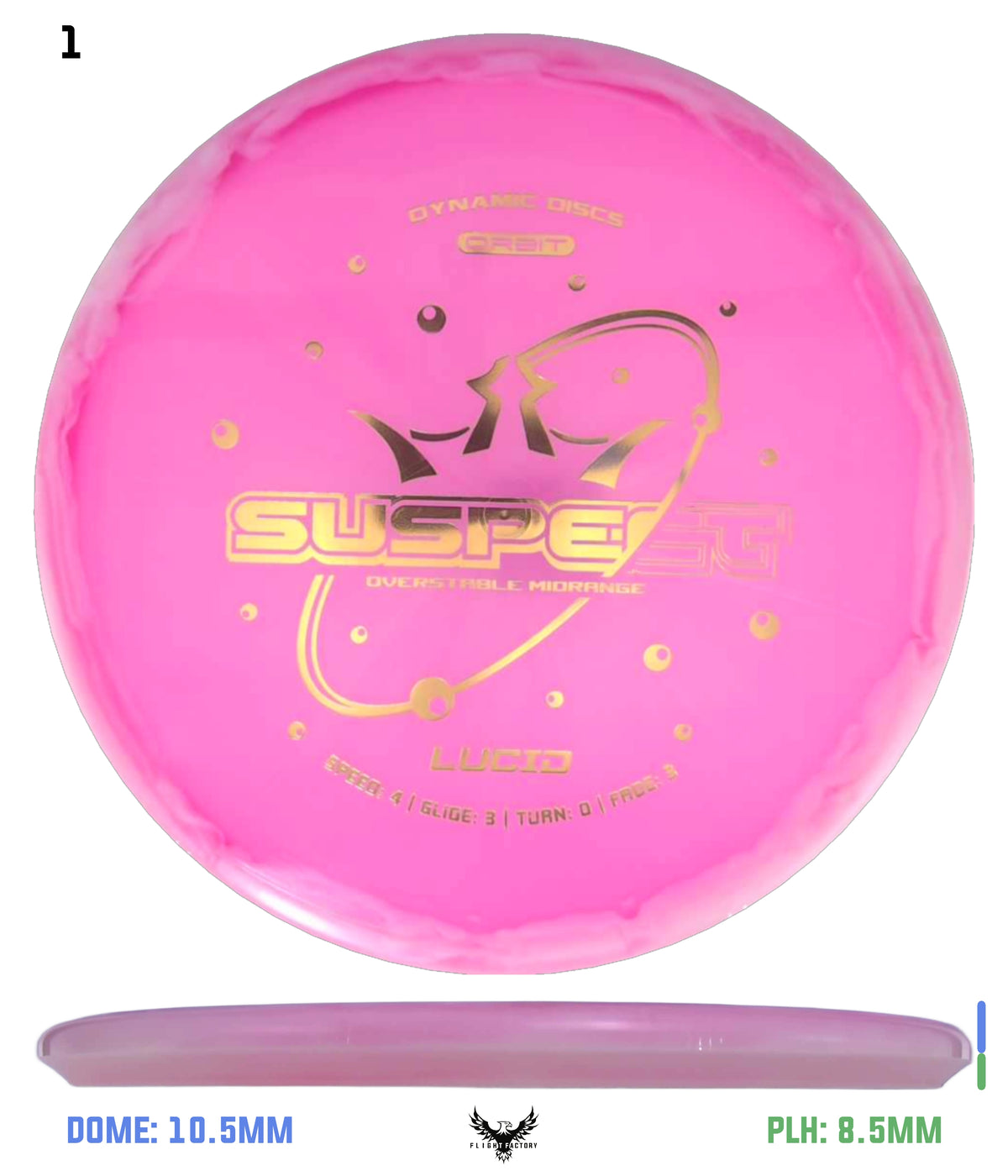 Dynamic Discs Lucid Orbit Suspect