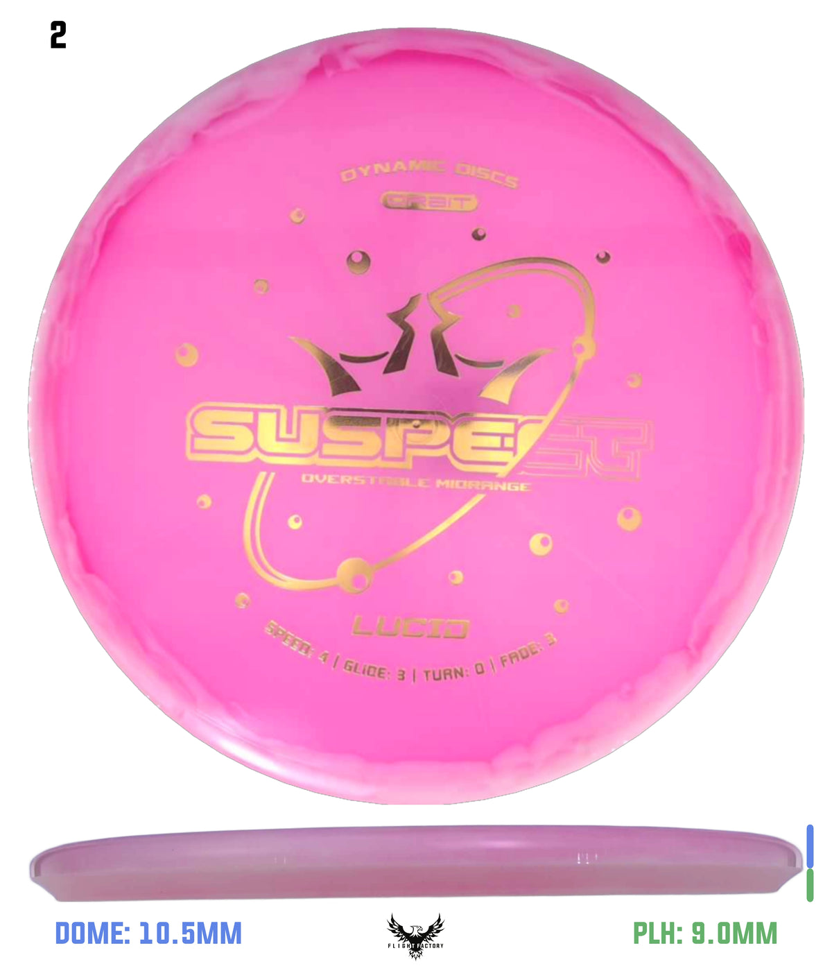 Dynamic Discs Lucid Orbit Suspect