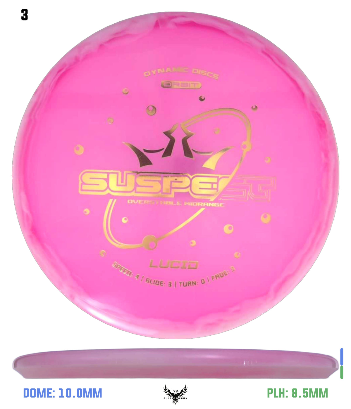 Dynamic Discs Lucid Orbit Suspect