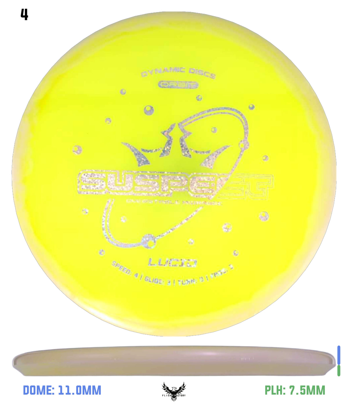 Dynamic Discs Lucid Orbit Suspect