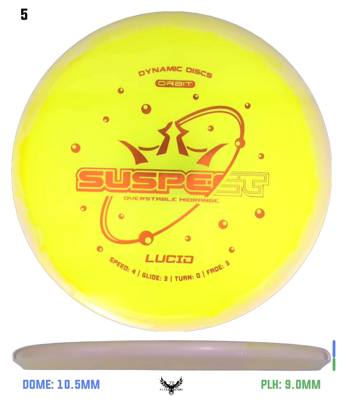 Dynamic Discs Lucid Orbit Suspect