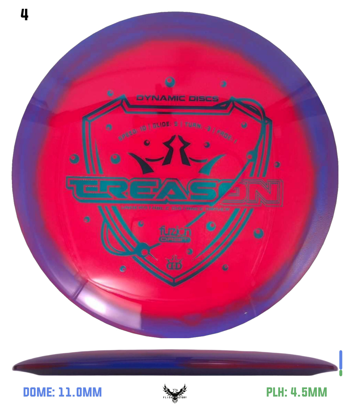 Dynamic Discs Fuzion Orbit Treason