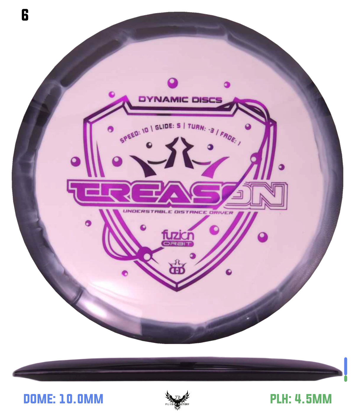 Dynamic Discs Fuzion Orbit Treason