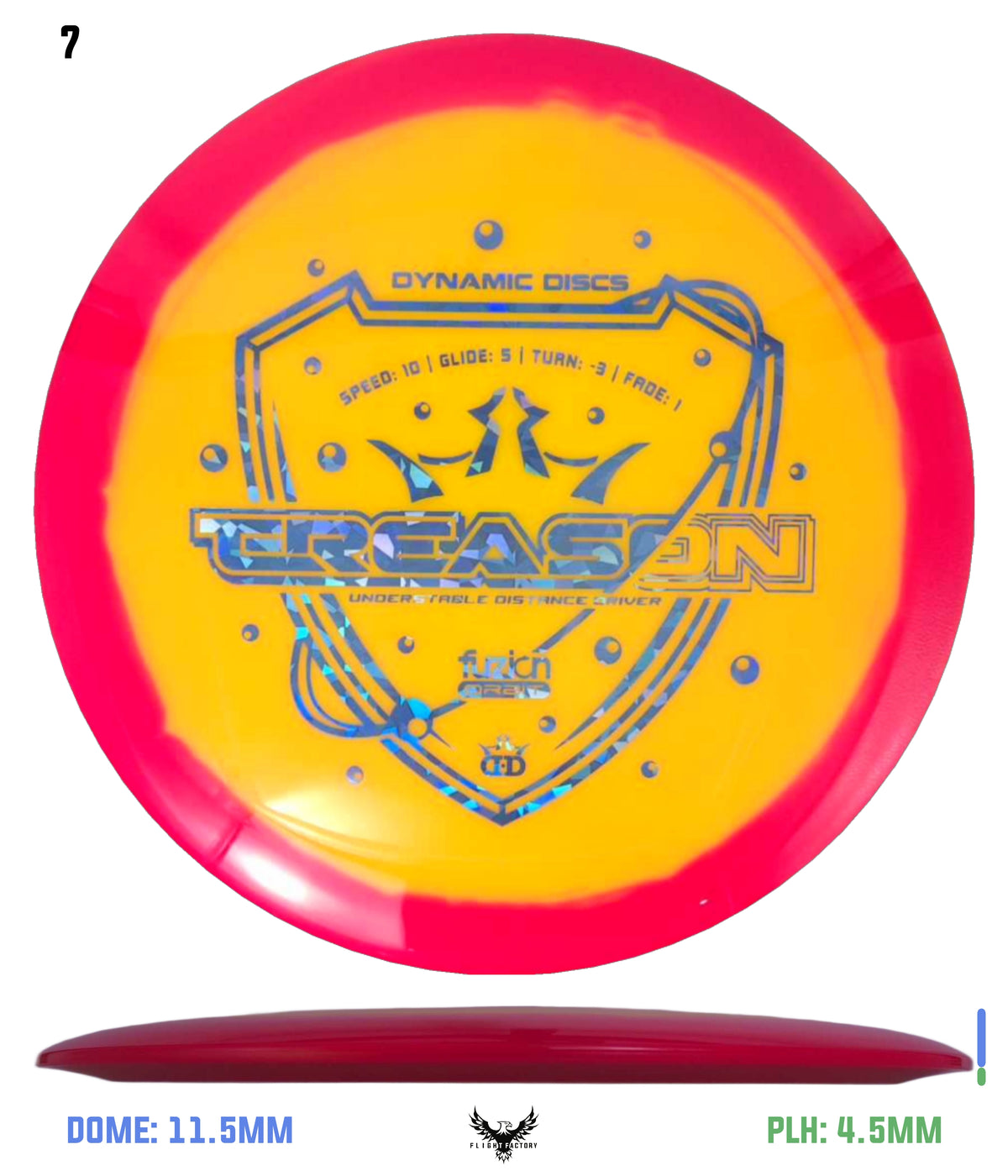 Dynamic Discs Fuzion Orbit Treason