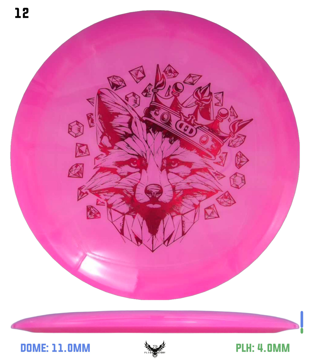 Dynamic Discs Lucid Burst Treason - Cheeky Fox