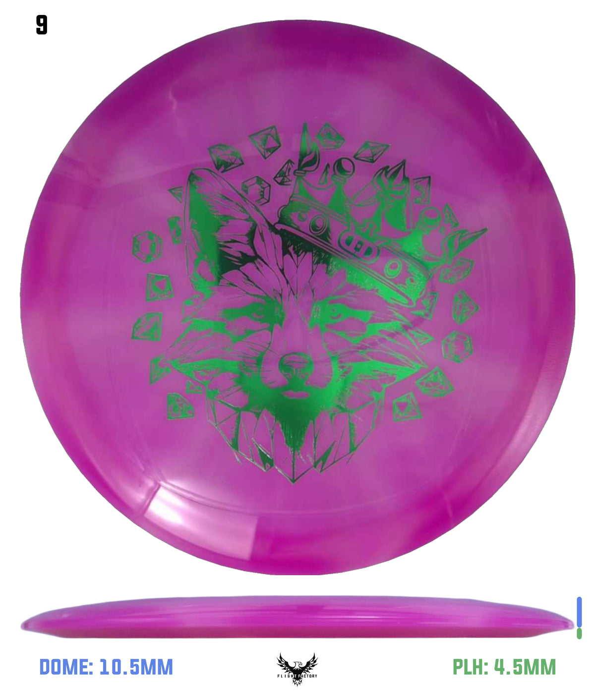 Dynamic Discs Lucid Burst Treason - Cheeky Fox