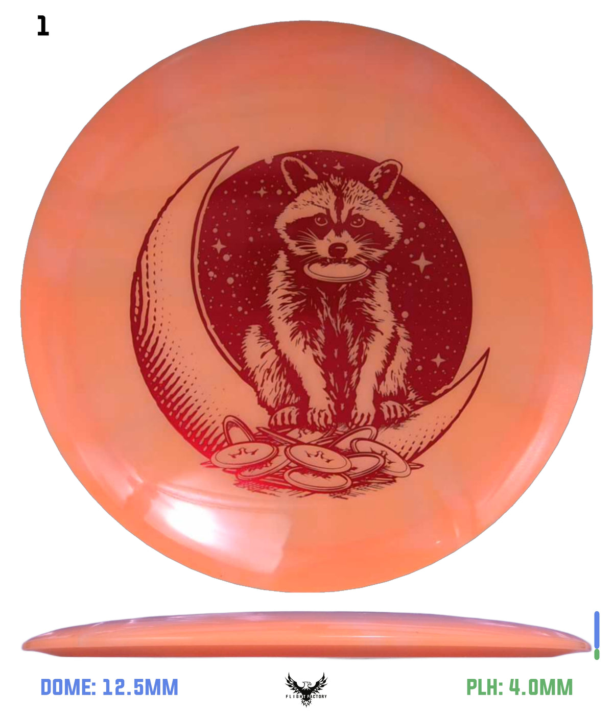 Dynamic Discs Lucid Burst Moonshine Treason - Eclipse Trickster