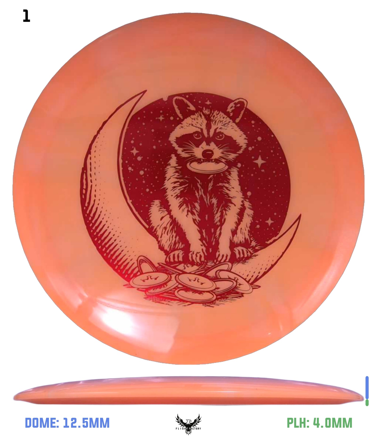 Dynamic Discs Lucid Burst Moonshine Treason - Eclipse Trickster