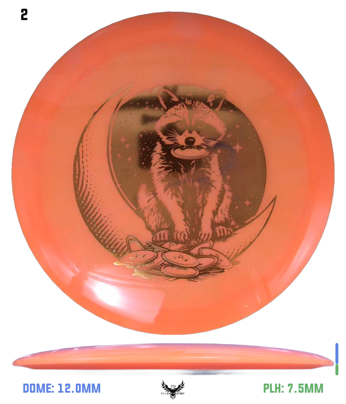 Dynamic Discs Lucid Burst Moonshine Treason - Eclipse Trickster