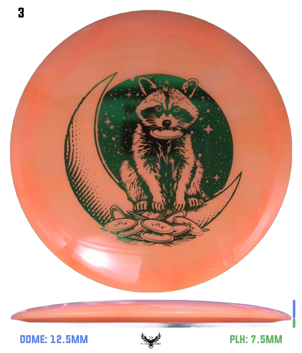 Dynamic Discs Lucid Burst Moonshine Treason - Eclipse Trickster